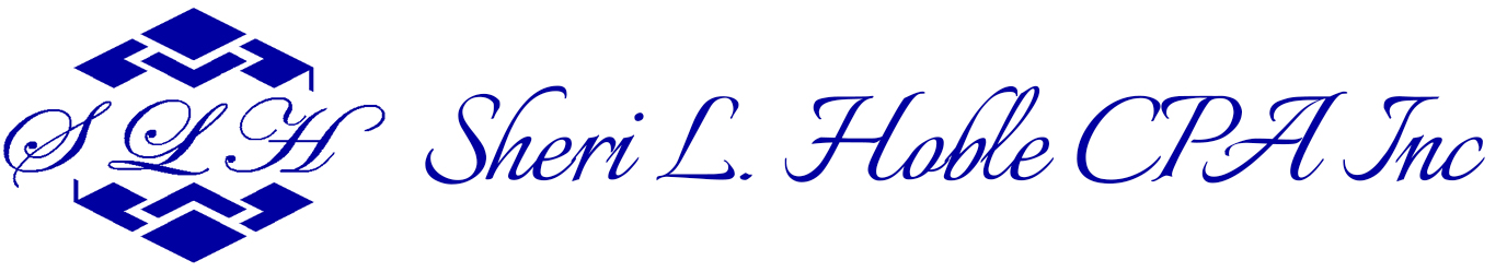 Sheri L. Hoble CPA, Inc. Logo